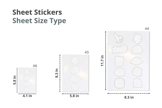 Custom Printed Sheet Stickers - Image 2