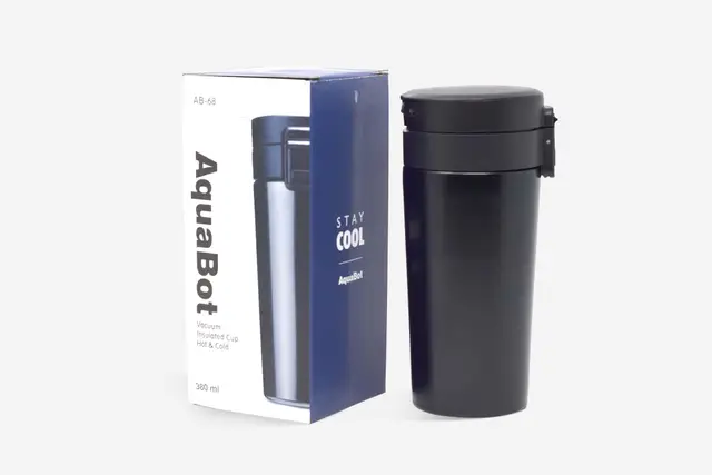 Rocker Travel Mug - Black - Image 2