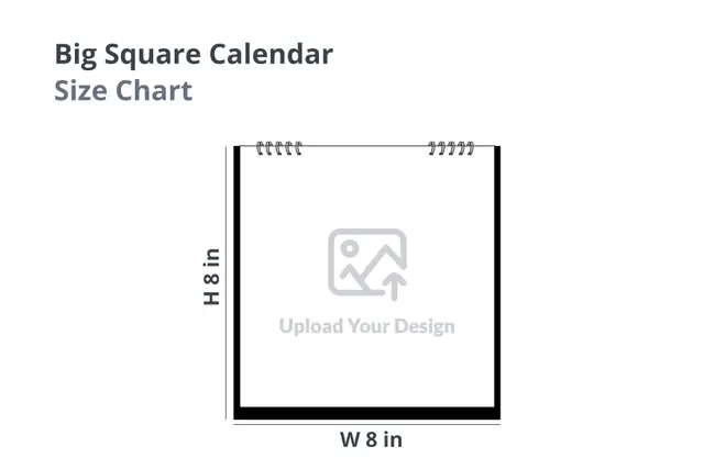 Big Square Desktop Calendar - Image 3