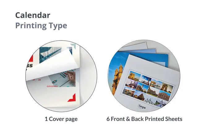 Big Square Desktop Calendar - Image 4