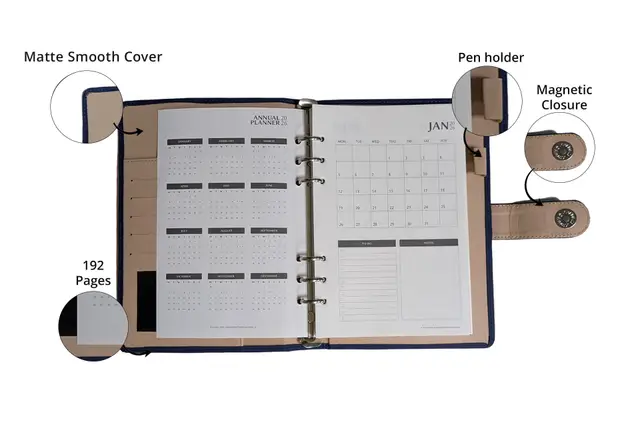 Dual Tone Caramel Organizer - Image 4