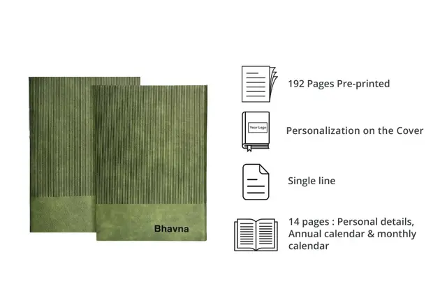 Green Stripe Diary - Image 2