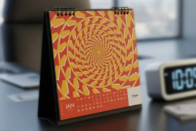 Big Square Desktop Calendar - Image 2