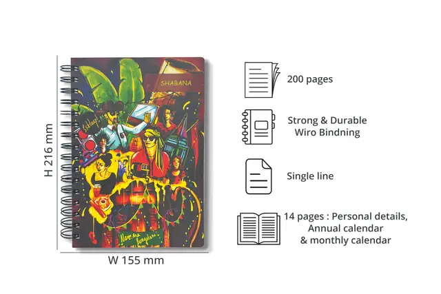 Corporate Hardcover Wiro Diary - Image 2