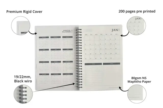 Corporate Hardcover Wiro Diary - Image 4